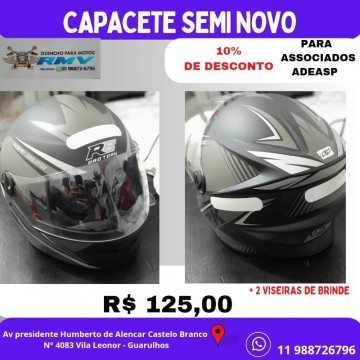 Capacete RB Pro Tork Cinza