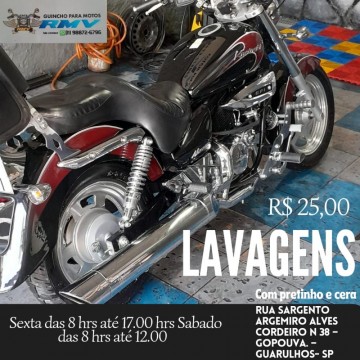 Lavagens c/ pretinho e cera
